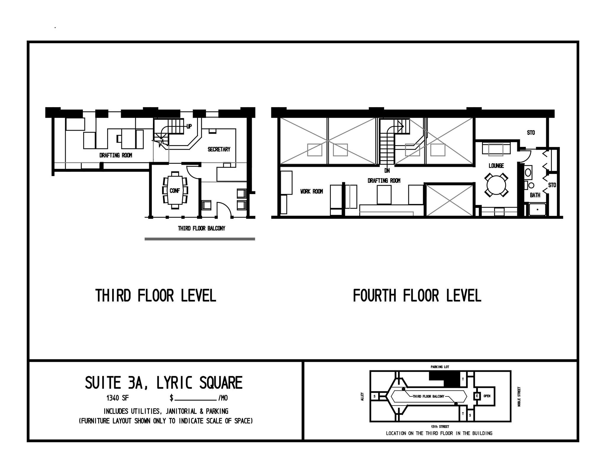 1302 Noble St, Anniston, AL à louer Plan de site- Image 1 de 1