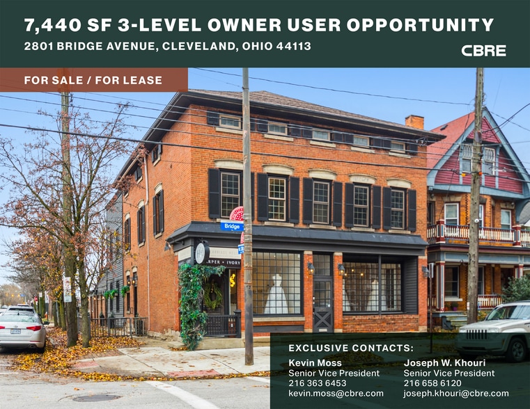 2801 Bridge Ave, Cleveland, OH for sale - Building Photo - Image 1 of 5