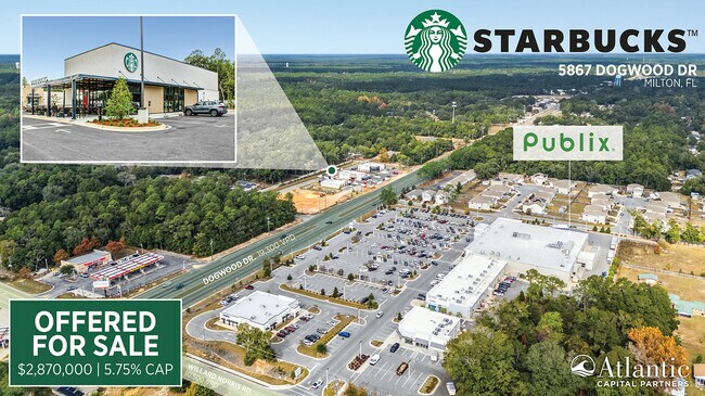 More details for 5867 Dogwood dr, Milton, FL - Retail for Sale