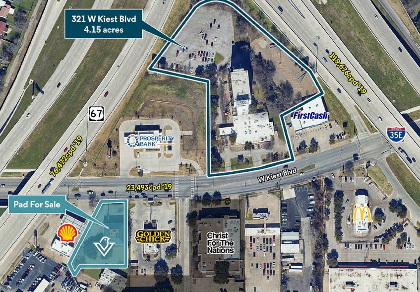 321 W Kiest Blvd, Dallas, TX for sale - Building Photo - Image 3 of 4
