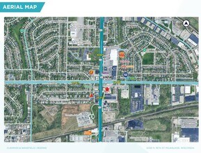 6330 N 76th St, Milwaukee, WI - AERIAL  map view