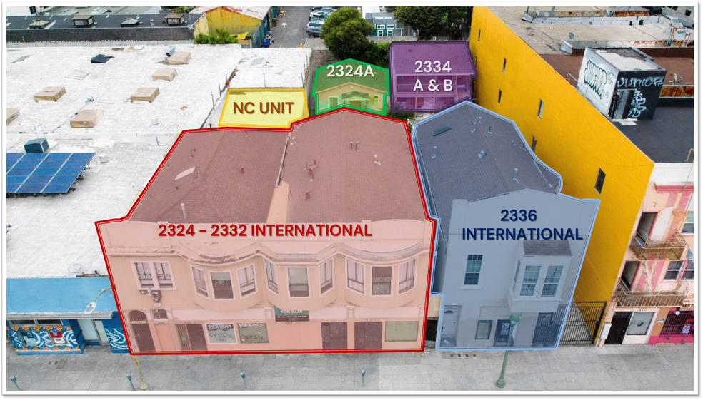 2332-2336 International blvd, Oakland, CA à vendre - Photo du bâtiment - Image 2 de 24