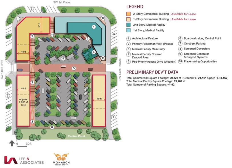 14801 SW 1st Pl, Newberry, FL for lease - Site Plan - Image 2 of 7