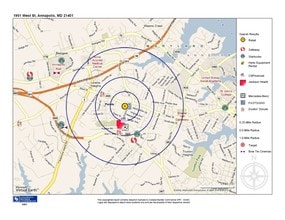 1901 West St, Annapolis, MD - Aerial  map view