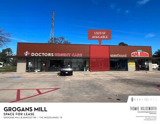 Plus de détails pour 25118 Grogans Mill Rd, The Woodlands, TX - Vente au détail à louer