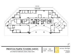 4975 Preston Park Blvd, Plano, TX à louer Plan d’étage- Image 1 de 1