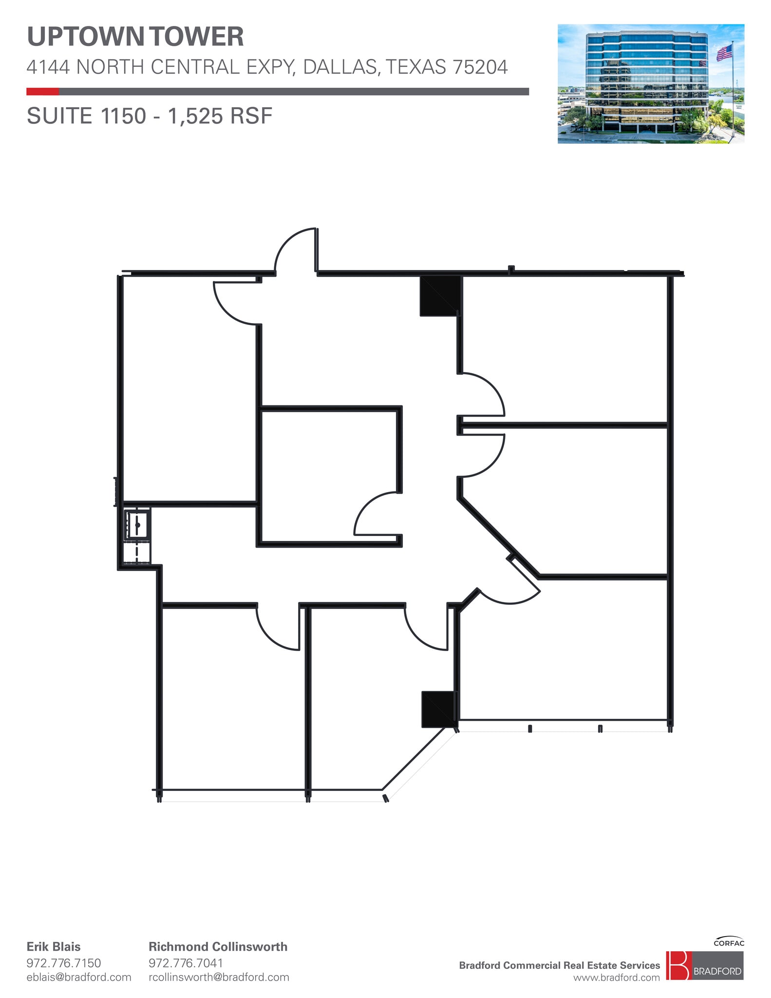 4144 N Central Expy, Dallas, TX à louer Plan de site- Image 1 de 1