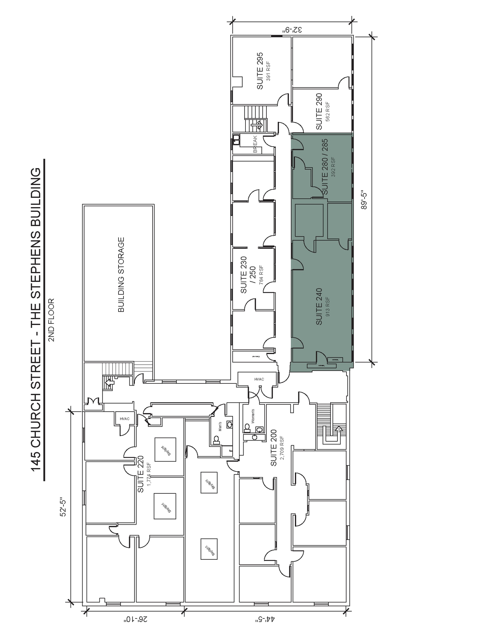 113 Church St, Marietta, GA à louer Plan d’étage- Image 1 de 1