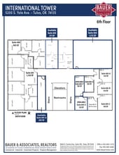 5200 S Yale Ave, Tulsa, OK à louer Plan d’étage- Image 1 de 1