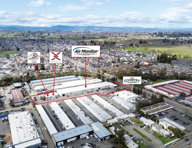 More details for 1050 Hopper Ave, Santa Rosa, CA - Industrial for Sale