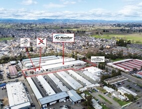 1050 Hopper Ave, Santa Rosa, CA - Aérien  Vue de la carte - Image1