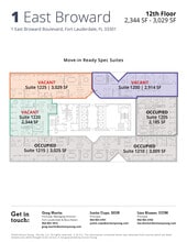 1 E Broward Blvd, Fort Lauderdale, FL for lease Floor Plan- Image 1 of 1