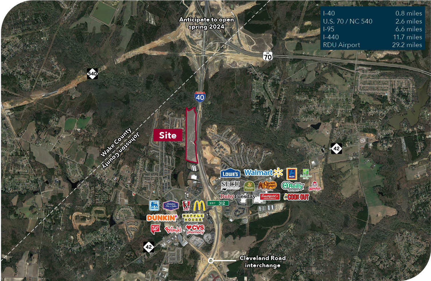 425 Technology Dr, Garner, NC for sale Aerial- Image 1 of 11