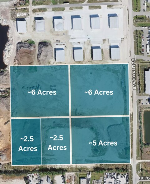 8022 Industrial Drive, Fort Myers, FL à louer - Aérien - Image 2 de 2
