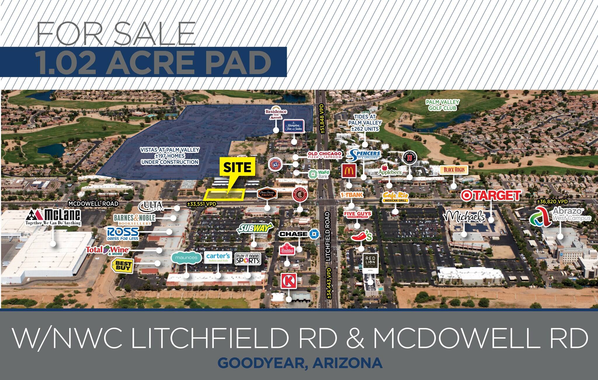 WNWC Litchfield Rd & McDowell Rd, Goodyear, AZ for sale Primary Photo- Image 1 of 2