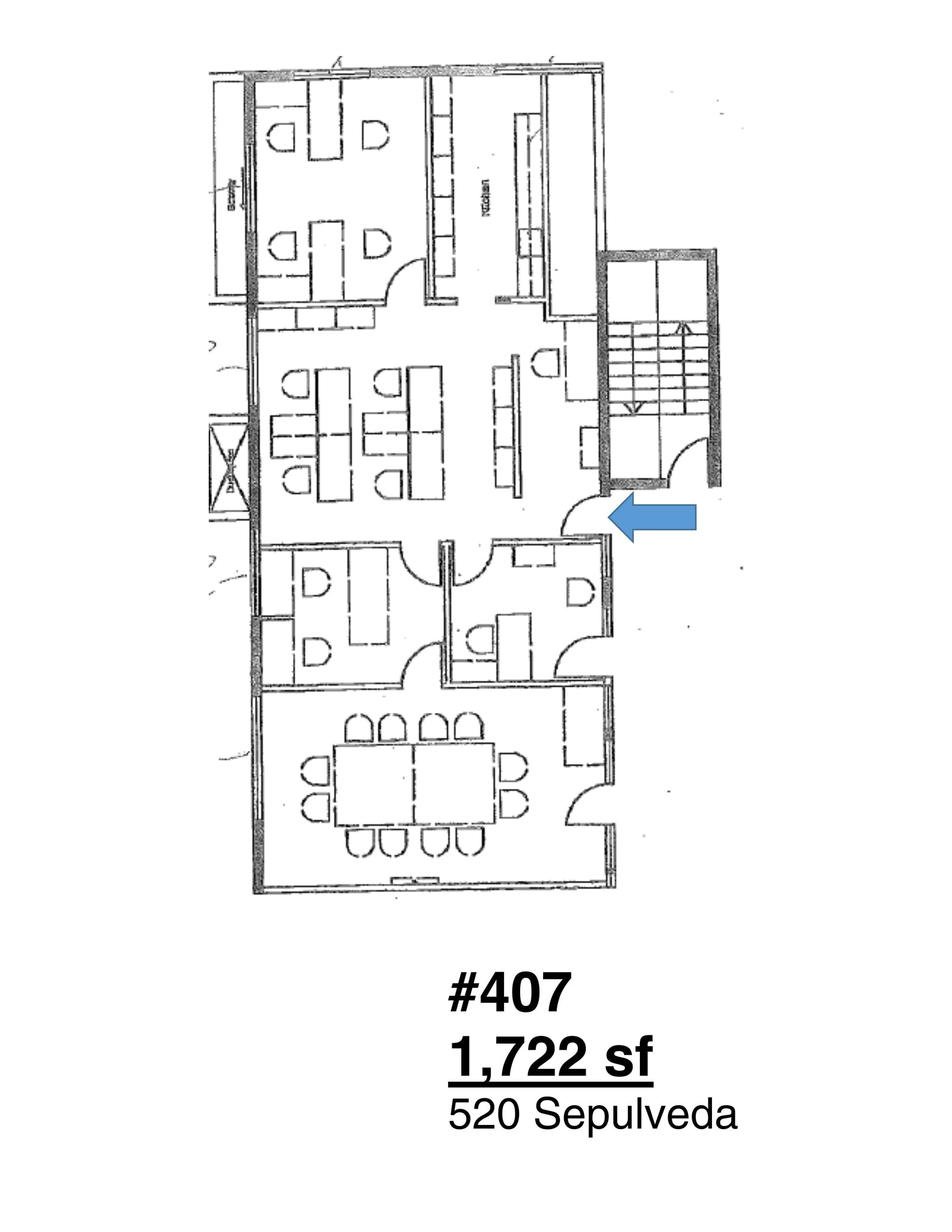 520 S Sepulveda Blvd, Los Angeles, CA à louer Plan de site- Image 1 de 1