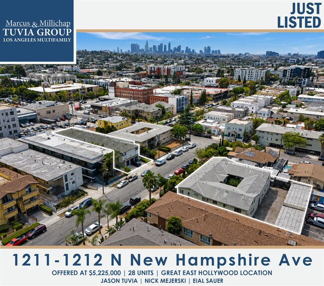 Plus de détails pour 1211 N New Hampshire Ave, Los Angeles, CA - Multi-résidentiel à vendre