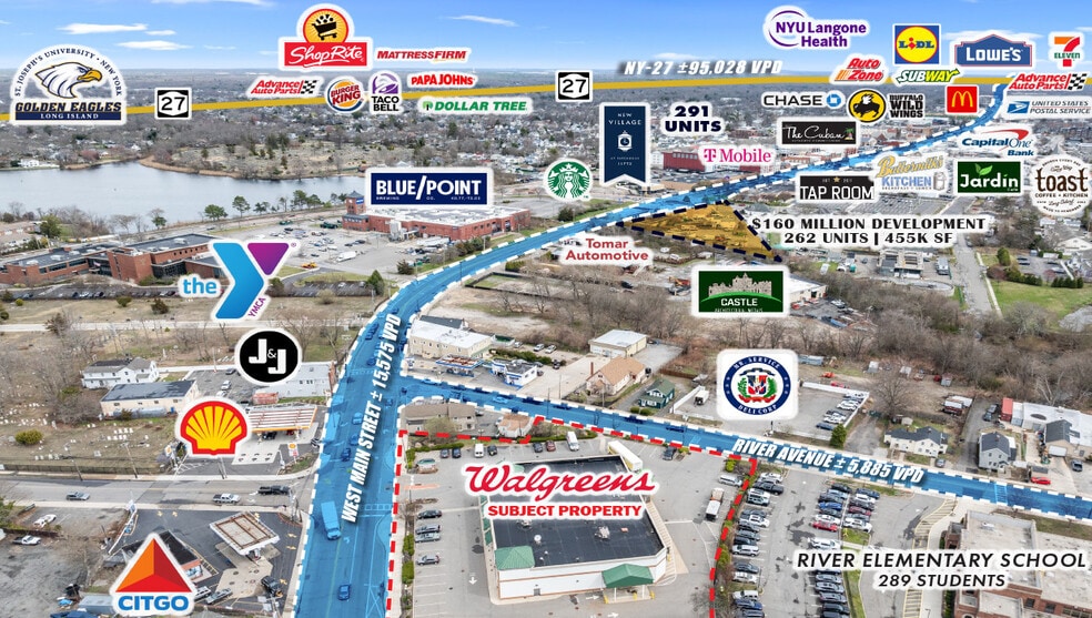 286 W Main St, Patchogue, NY for sale - Building Photo - Image 2 of 3