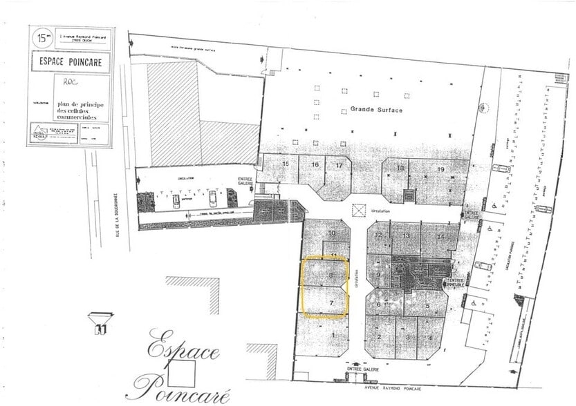 2 Avenue Raymond Poincaré, Dijon à vendre - Plan de site - Image 3 de 3