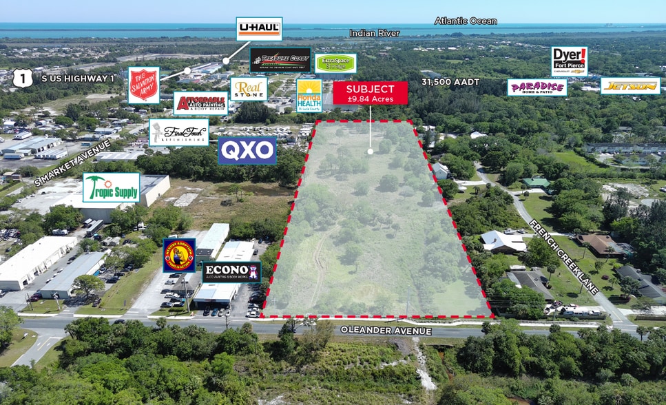 Oleander Avenue, Fort Pierce, FL for sale - Building Photo - Image 2 of 4