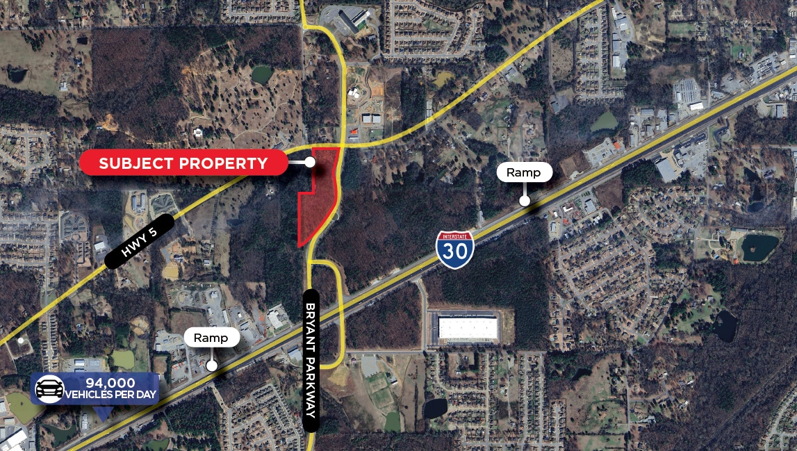 Highway 5 & Bryant Parkway, Bryant, AR for sale Primary Photo- Image 1 of 2