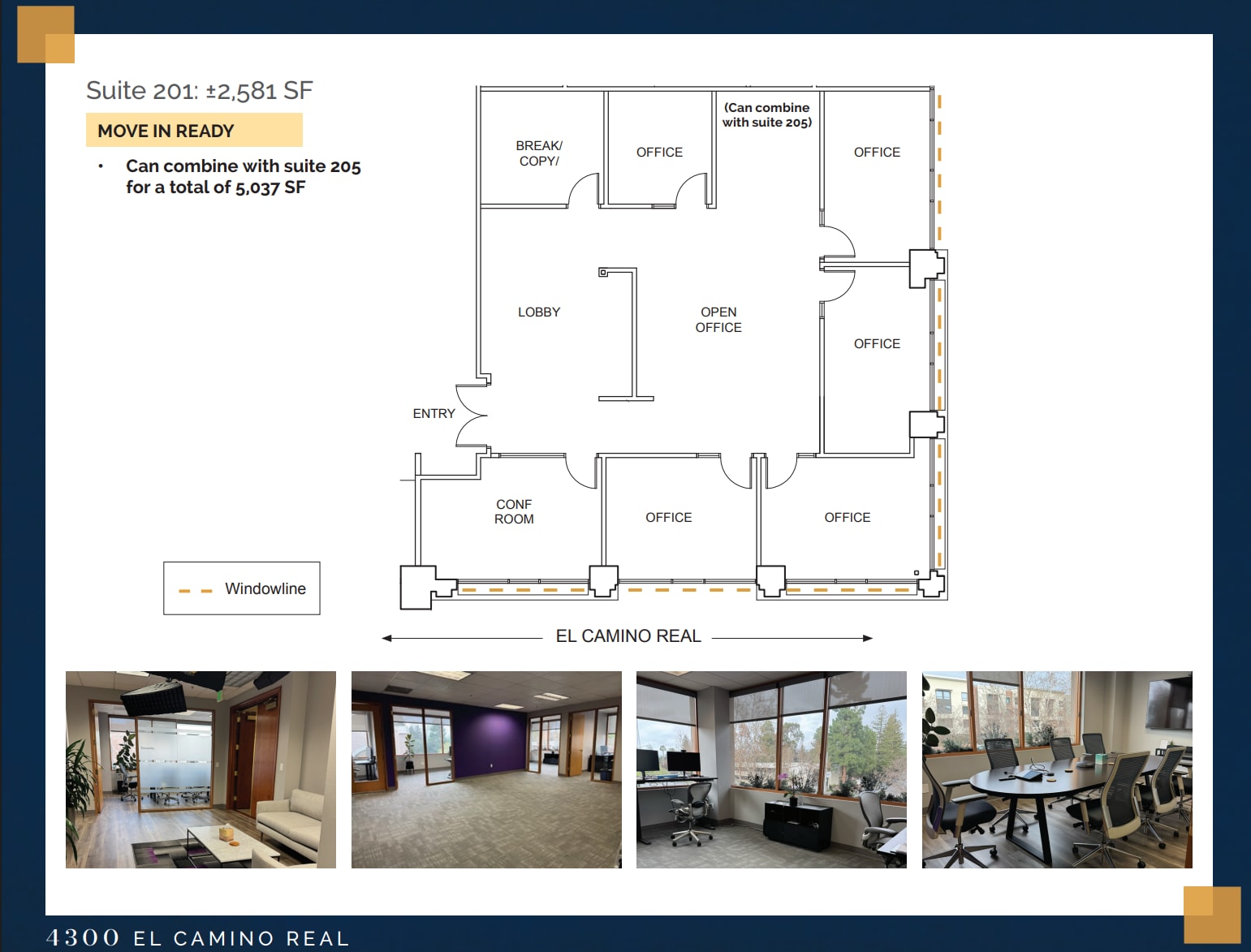 4300 El Camino Real, Los Altos, CA à louer Plan d’étage- Image 1 de 1