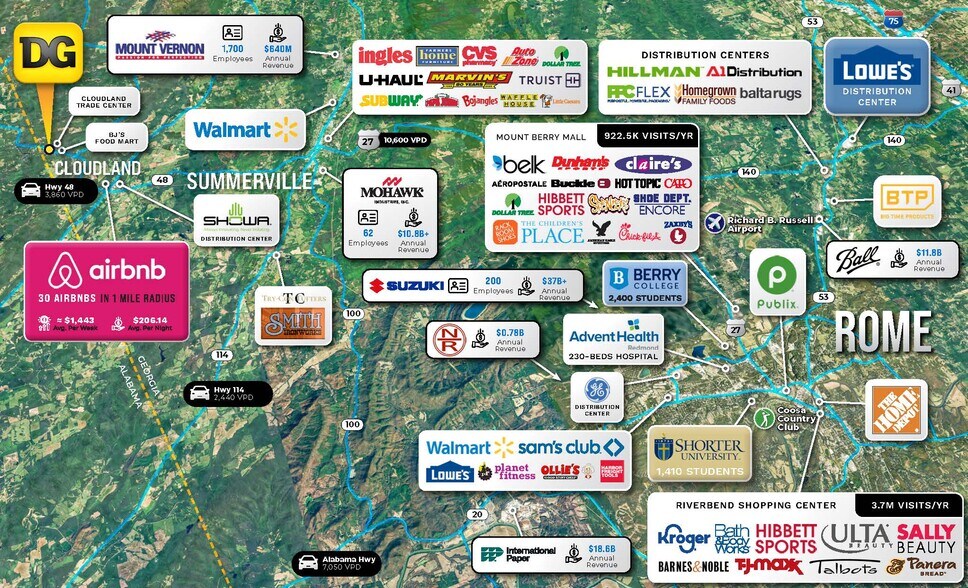 12333 Highway 48, Cloudland, GA à vendre - Aérien - Image 2 de 2