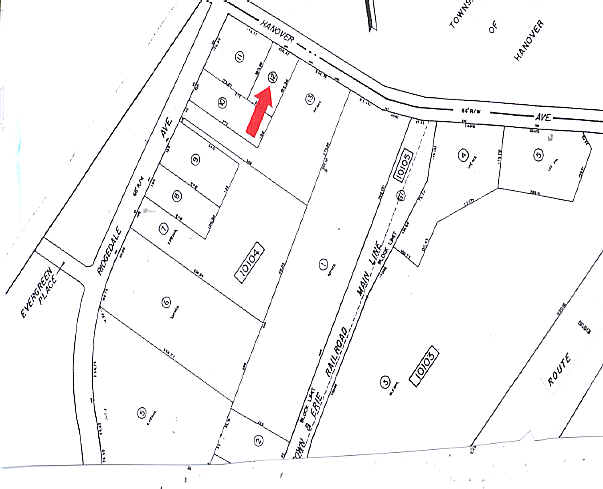 301 E Hanover Ave, Morristown, NJ à vendre - Plan cadastral - Image 1 de 1