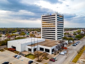 100 N Central Expy, Richardson, TX - Aerial map view