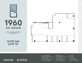 1960 E Grand Ave, El Segundo, CA for lease Floor Plan- Image 1 of 1