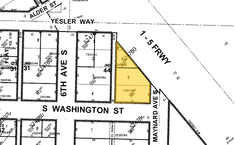 633 Yesler Way, Seattle, WA à louer - Plan cadastral - Image 2 de 11