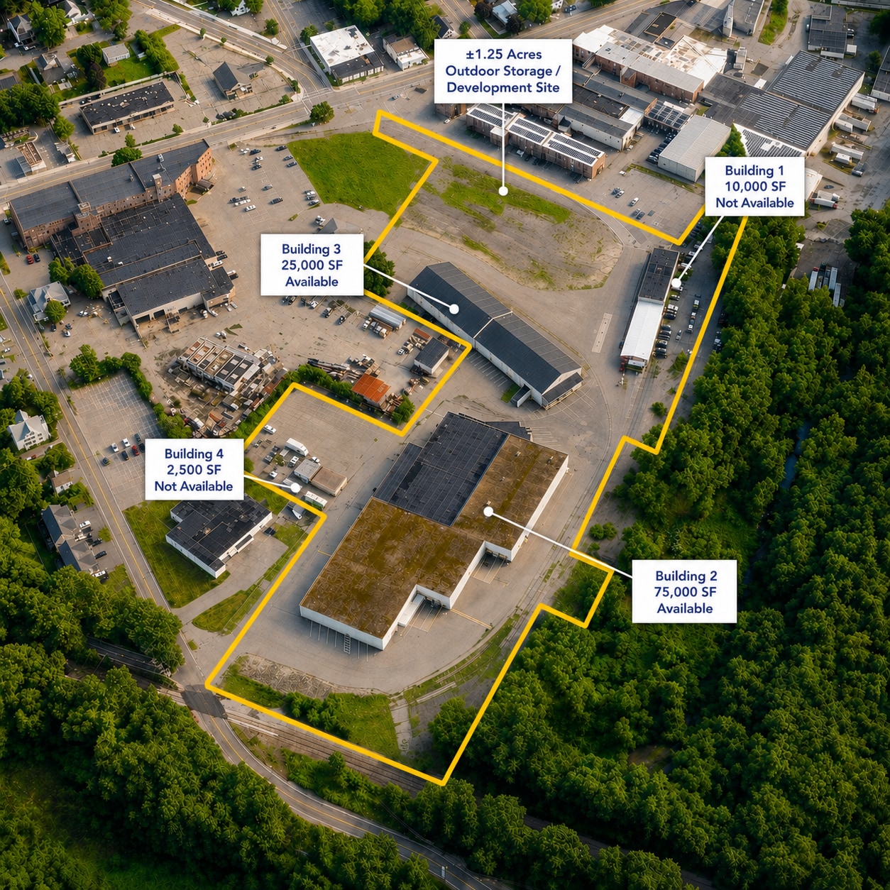 Leominster Commerce Center portefeuille de 4 propriétés à vendre sur LoopNet.ca Photo du bâtiment- Image 1 de 10