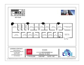 1111 W Mockingbird Ln, Dallas, TX à louer Plan d’étage- Image 1 de 1