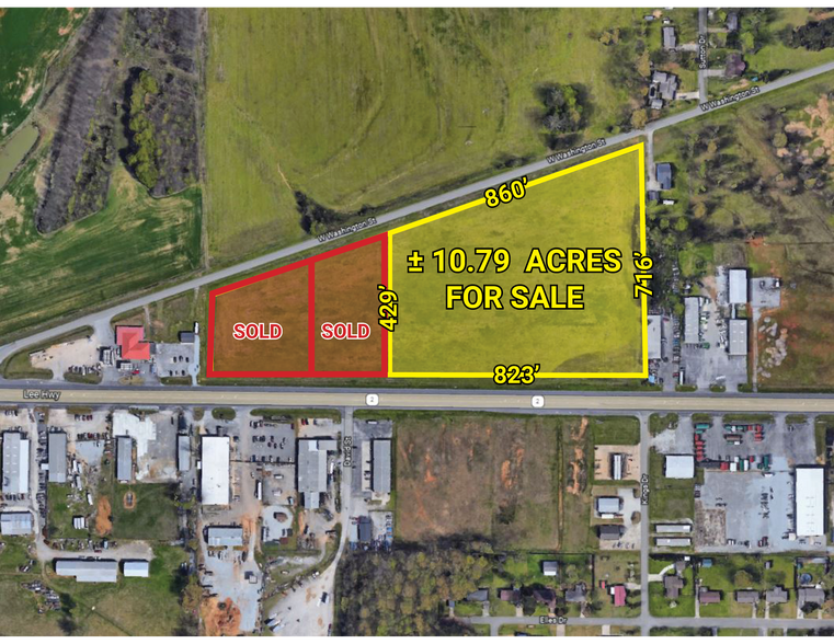 00 Hwy 72 W, Athens, AL à vendre - Photo du bâtiment - Image 1 de 2