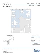 8383 Wilshire Blvd, Beverly Hills, CA à louer Plan d  tage- Image 1 de 1