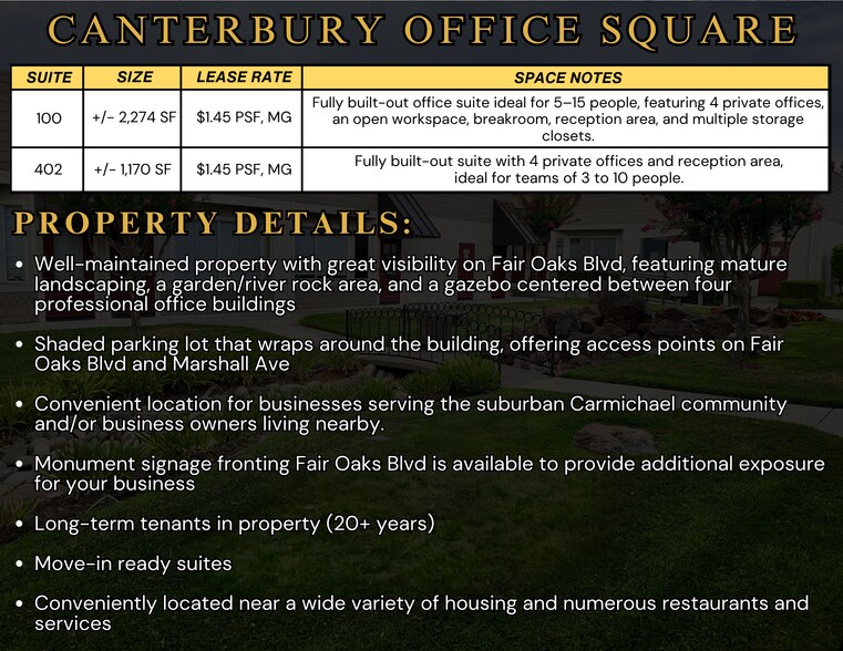 8300 Fair Oaks Blvd, Carmichael, CA à louer - Photo du bâtiment - Image 2 de 27