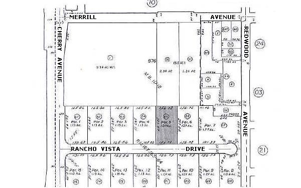 14620 Rancho Vista, Fontana, CA à louer - Plan cadastral - Image 2 de 3