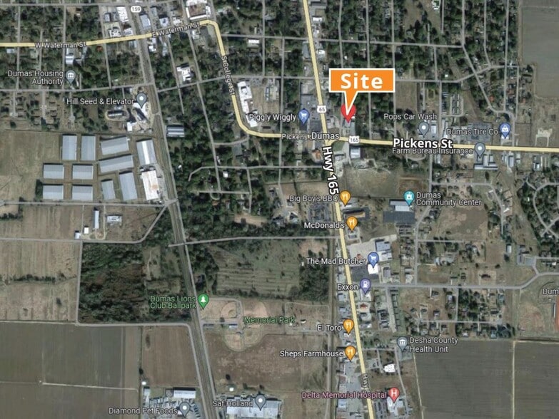 801 Hwy 165, Dumas, AR à louer - Photo du bâtiment - Image 3 de 3