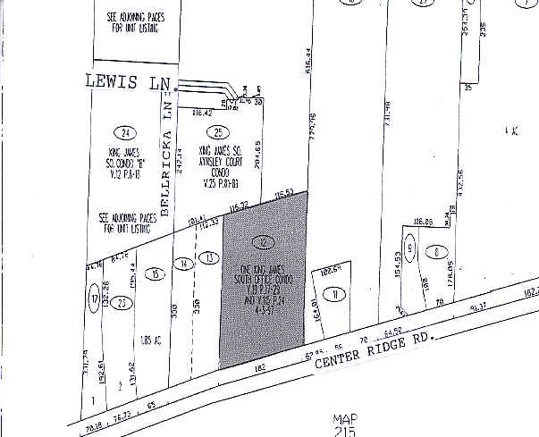 24700 Center Ridge Rd, Westlake, OH for sale - Plat Map - Image 2 of 24
