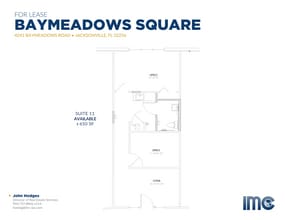 4221 Baymeadows Rd, Jacksonville, FL for lease Floor Plan- Image 1 of 1