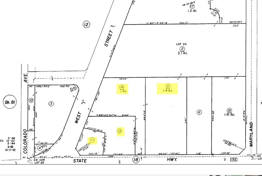 828, 846, 850 W Pacheco Blvd, Los Banos, CA à vendre - Photo du bâtiment - Image 2 de 2