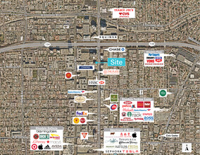 535 N Brand Blvd, Glendale, CA - aerial  map view