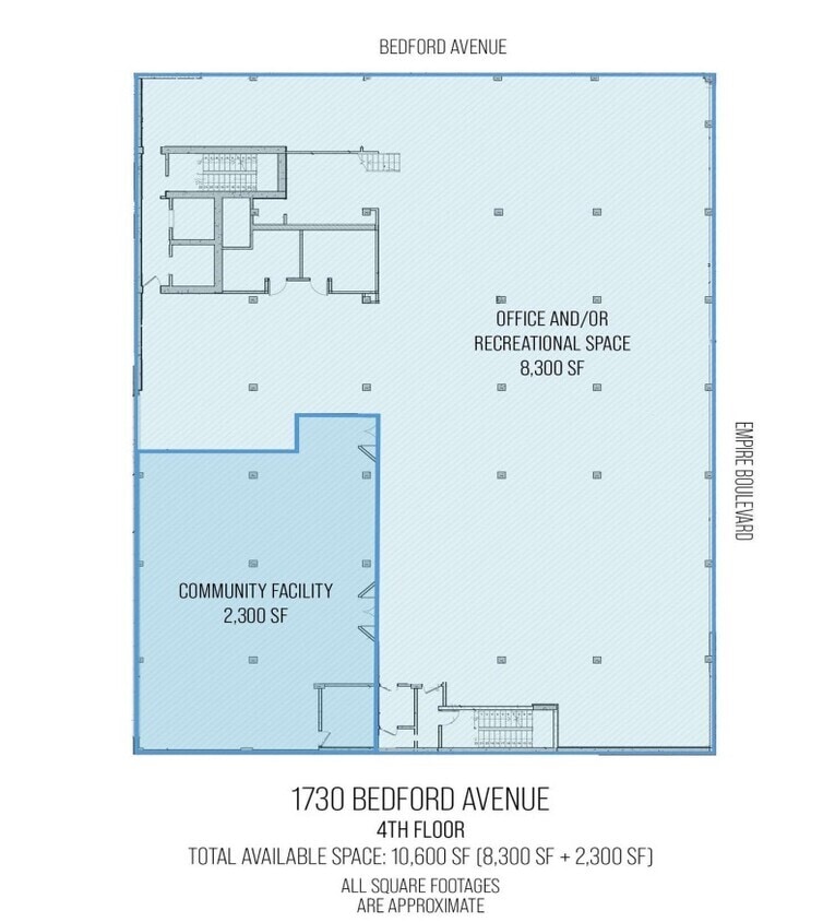 1730 Bedford Ave, Brooklyn, NY for lease Floor Plan- Image 1 of 1