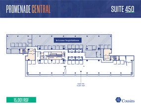 1200 Peachtree St NE, Atlanta, GA à louer Plan d’étage- Image 1 de 1