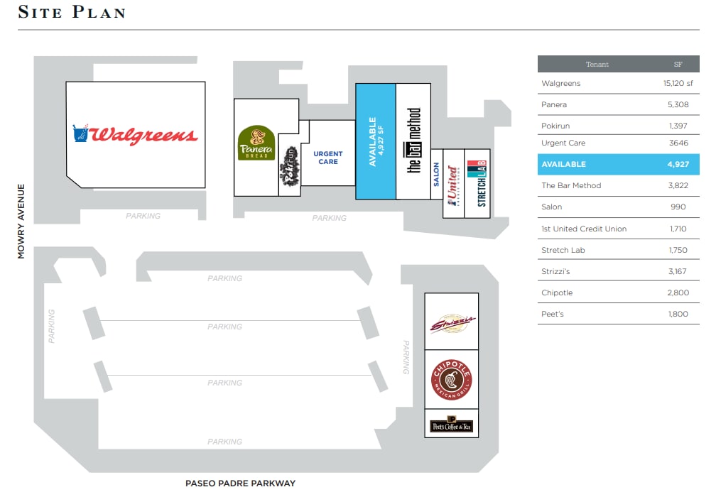 2600-2780 Mowry Ave, Fremont, CA for lease Site Plan- Image 1 of 1