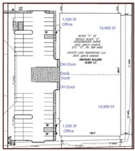 1175 Airport Pky, Greenwood, IN for lease Floor Plan- Image 1 of 1