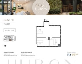 40 E Huron St, Chicago, IL à louer Plan d’étage- Image 2 de 7