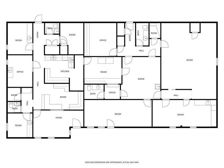 7505-7509 NW 23rd St, Bethany, OK à vendre - Plan d’étage - Image 2 de 10