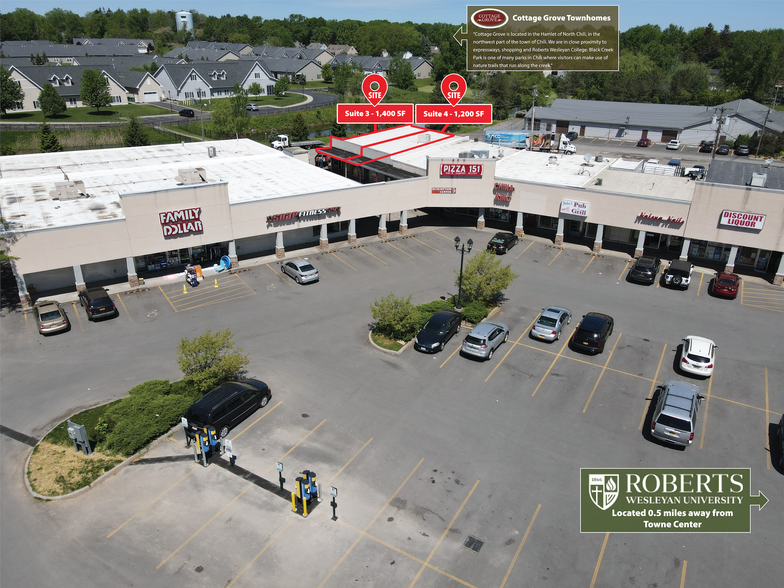 4390 Buffalo Rd, North Chili, NY for lease - Aerial - Image 2 of 10