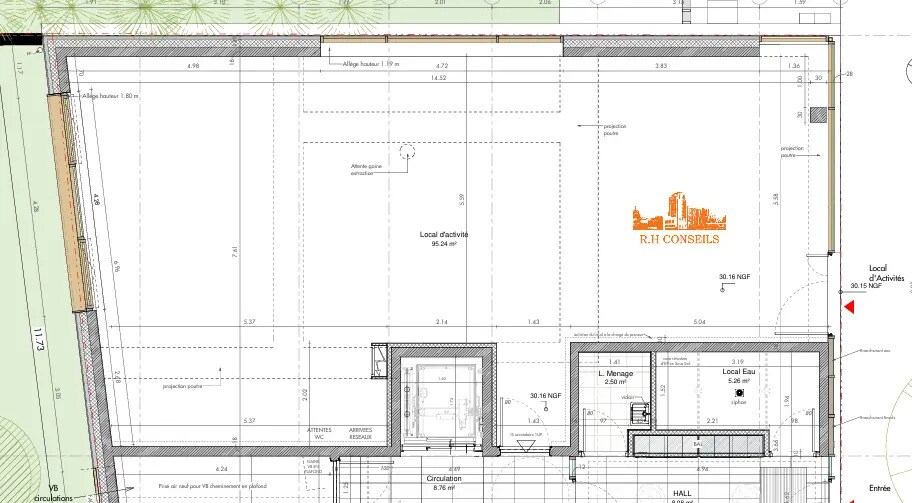 Retail in Clichy for lease - Building Photo - Image 2 of 2